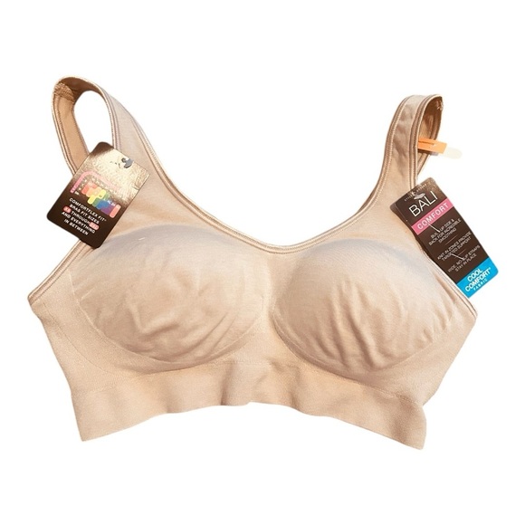 Bali Comfort Revolution Seamless Wireless Bra
Size: S, Color: Nude, DF3488 - Picture 3 of 6